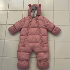 GAP infant snowsuit. 6-12 months